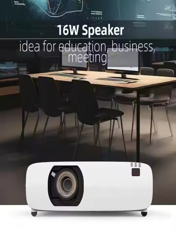 Paihao WU7 High Lumens Laser 3LCD Projector with 10000 Lumen 1920x1200p UHD 4K for Outdoor Hologram Projectors Meeting Beamer