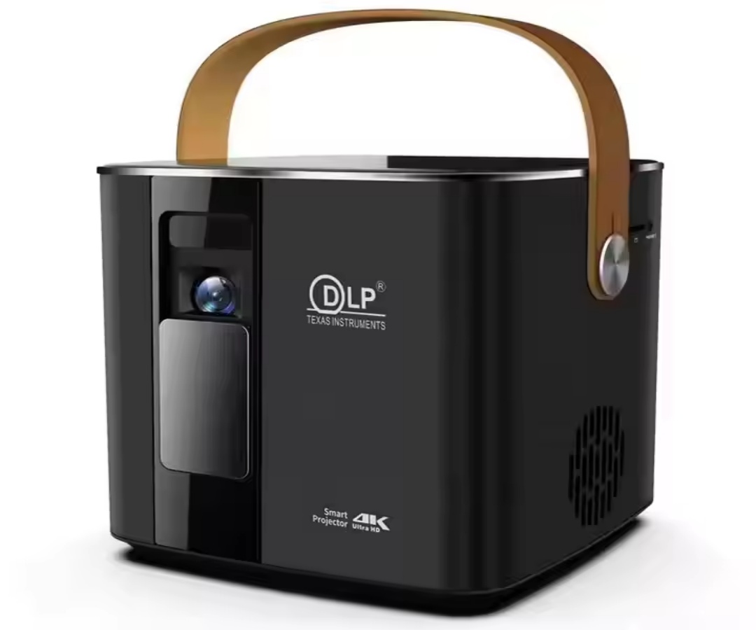 Paihao P12 Projector with Touch Panel Auto Focus Keystone Battery DLP Link 3D 400 ANSI Lumens MAX 4K Video Projecteur