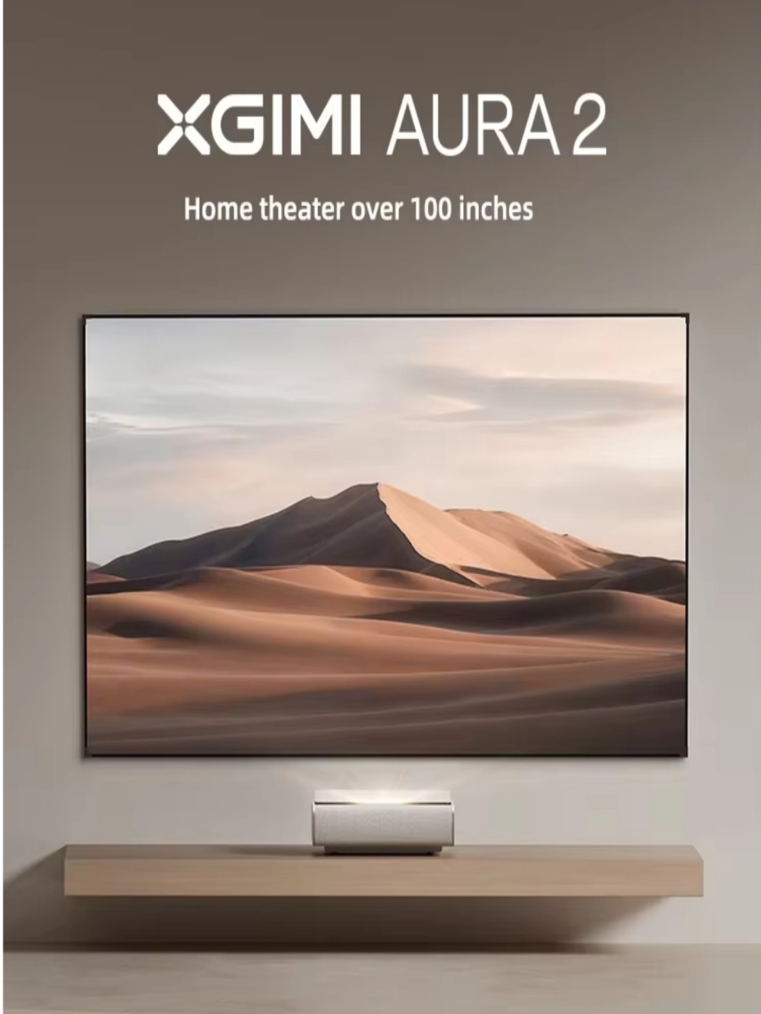 Xgimi Aura 2 Big Home Cinema Projector 4K Native U