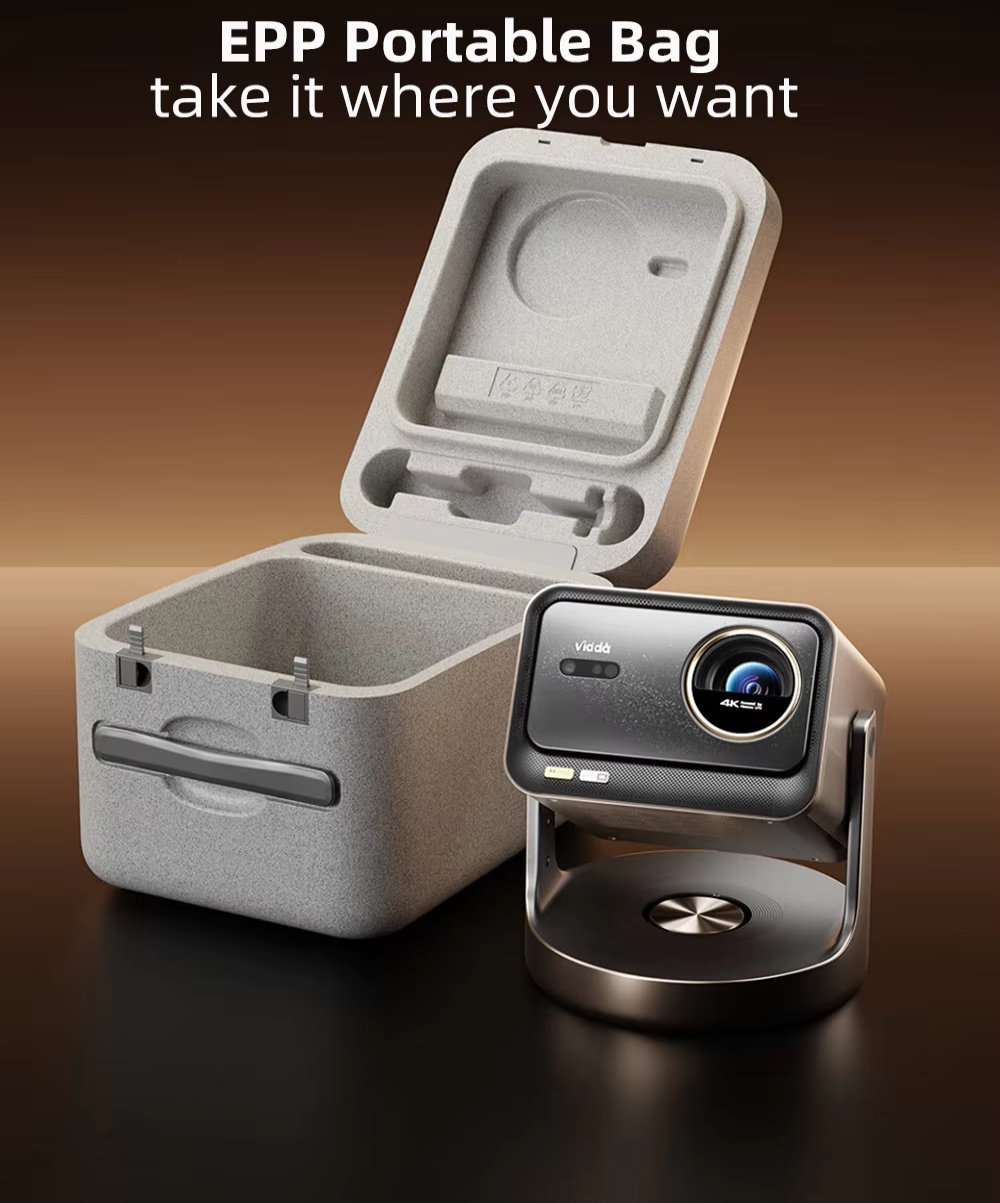 Hisense C3 Ultra Projector Vidda's Latest 4K Native Video Laser Projector with MT9681 WiFi 7 4K Native Video Full Color