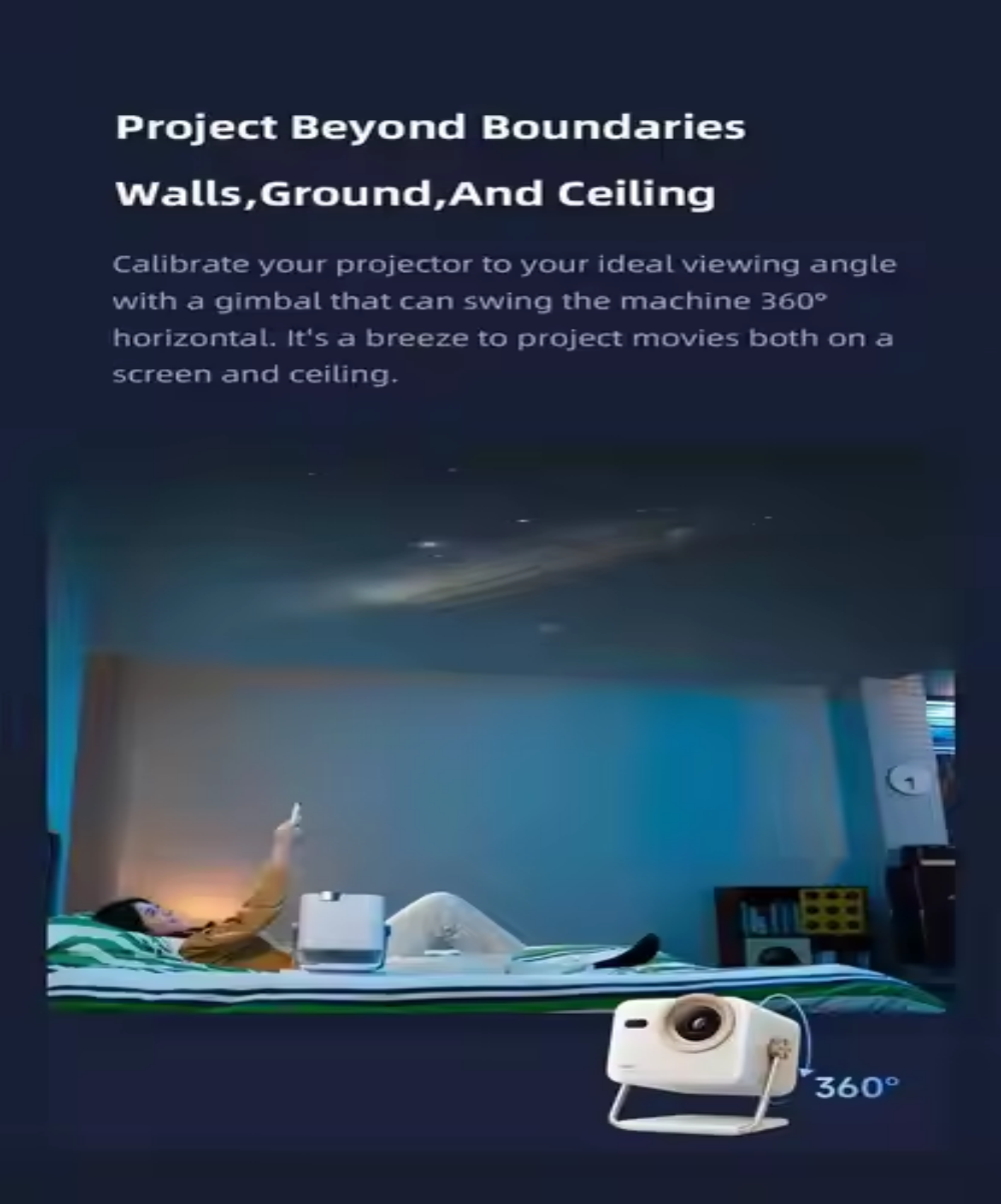 Vidda M2 Pro 4K Native UHD Smart TV Projector Triple Laser 1.3X Optical Zoom Full Auto MEMC & IMAX WiFi Beamer