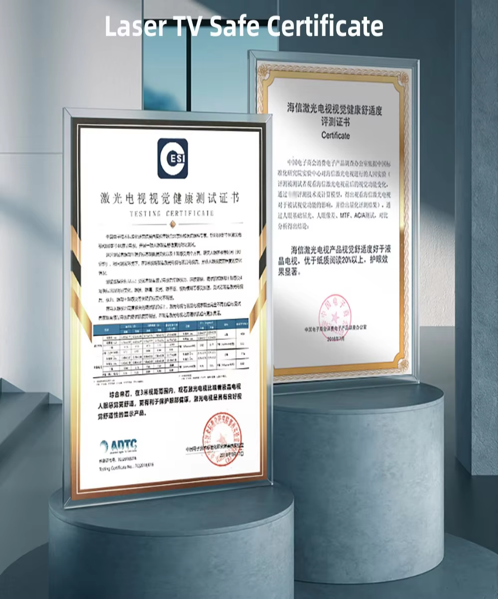 Hisense 80 L9H 4K Triple RGB Laser Beamer 3800 ANSI Lumens DTS/Doby Sound Ultra Short Throw UST Projector DLP Lens Portable TV