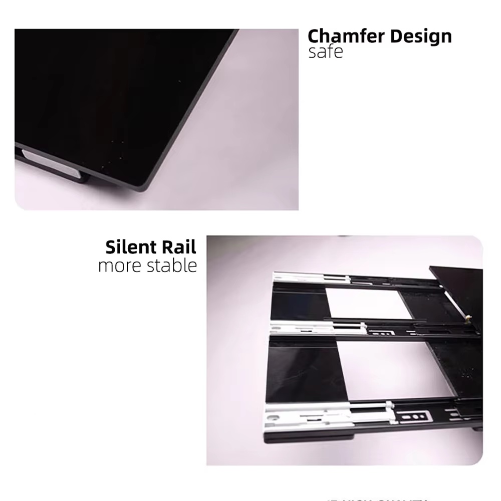 Paihao UST Laser Projector Platform Slider Cabinet with Motorized Mobile Telescopic Table Laser Projector TV Stand for Home