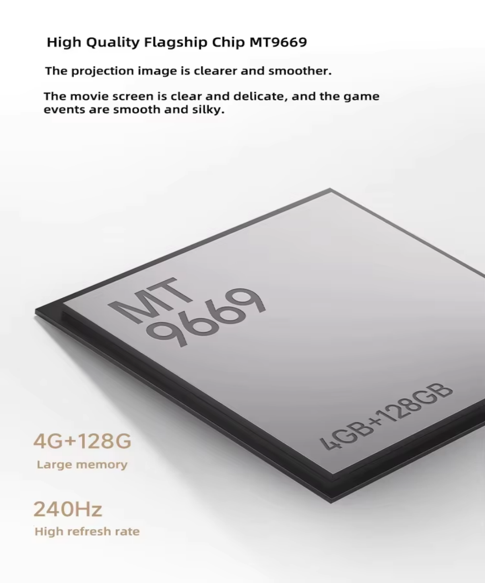 Xgimi S6 Home Theater Projector, 4K Native UHD GMUI 6.0 OS 3D Movie Projector with IMAX Enhanced 80W High Power Speaker Beamer