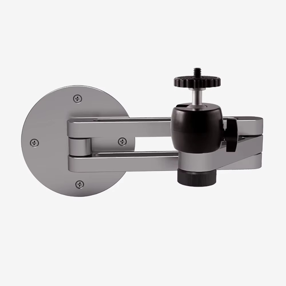 Universal Projector Wall Mount Bracket with 2 Folding Arm 26cm Adjustable Length for XGIMI JMGO BENQ ePson Projectors and Camera