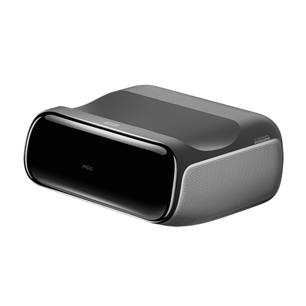 JMGO O2 Ultra Short Throw Lens Projector Triple Laser WiFi 6.0 Video Projectors 0.18:1 Ratio 4K UHD Beamer With 4500 ANSI Lumens