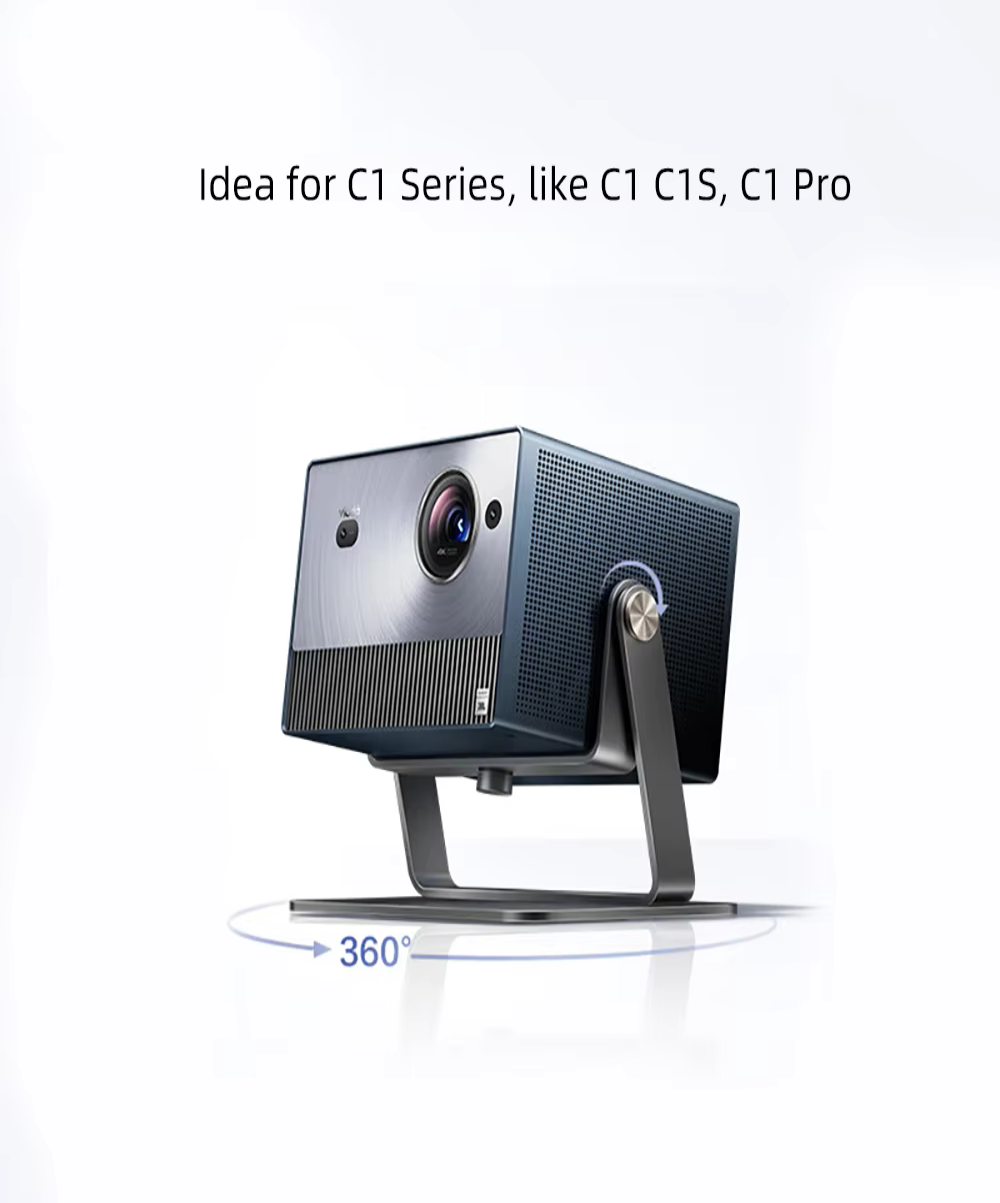 Vidda D6 360 Degree Gimbal Bracket for C1 Series, Like C1, C1S, C1 PRO 4K Projector Bracket With Ver