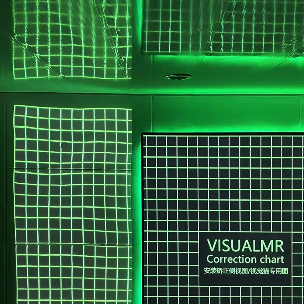 Paihao Home Cinema 4K Projector Screen Electric 72-150 Inch Tension PET Crystal UST ALR Laser 3D Style Motorized Floor 16:9