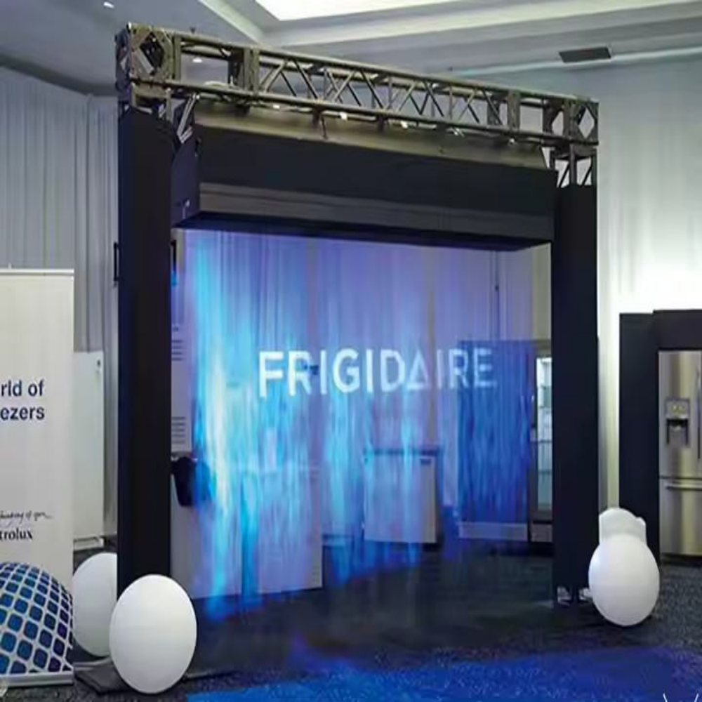 Paihao Indoor Digital Advertising Holographic Projection Screen for 3D Lighting Show Ads Stage Background 3D Water Fog Screens