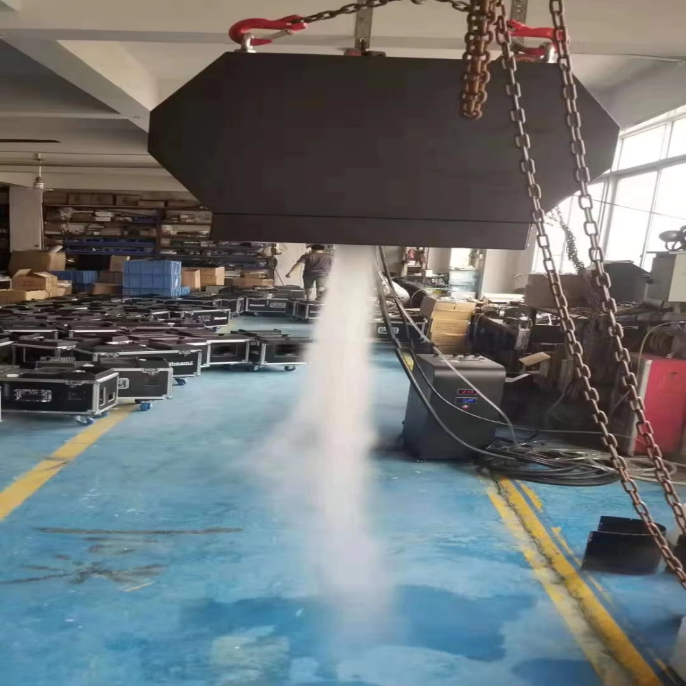 Paihao Indoor Digital Advertising Holographic Projection Screen for 3D Lighting Show Ads Stage Background 3D Water Fog Screens