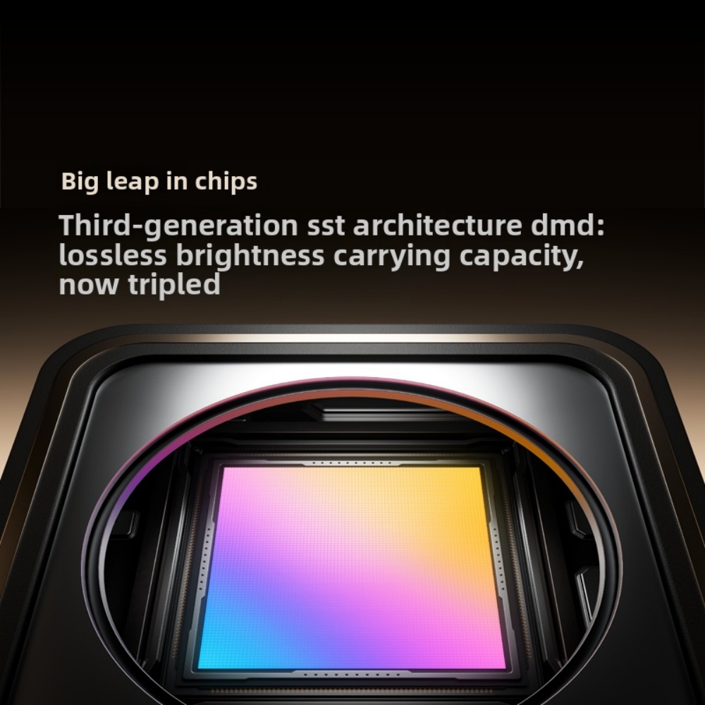 Vidda C5 Unbound 4K Smart Projector 6800 ANSI Lumens Hubble Cinema Lens AI Color Adjustment Built-in HIFI Stereo Speakers Short