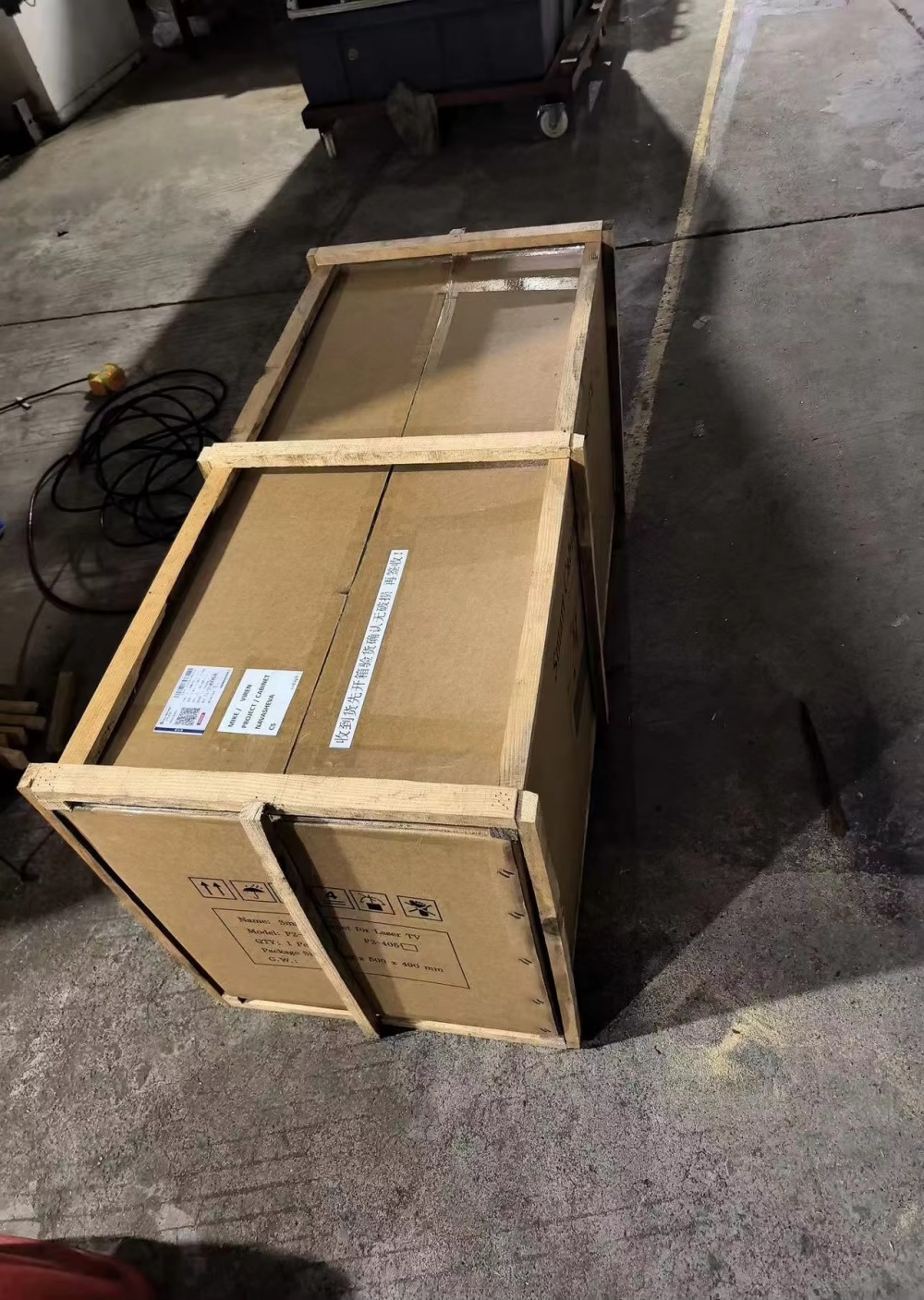 Paihao P2 Smart UST Laser Projector Wall Mount Electric Sliding Tray Stand with 30KGS Capacity Mini Cabinet for Home Living Room