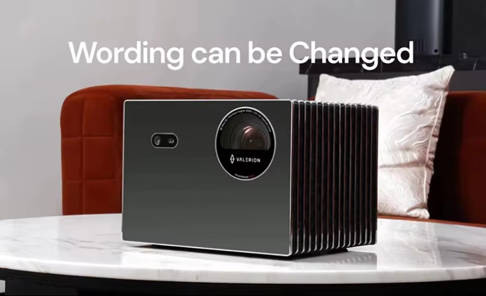 Global Valerion VisionMaster Max 4K Smart GTV Projector, Triple Laser 3500 Lumens Android TV IMAX 4GB 128GB 1.67X Zoom Beamer