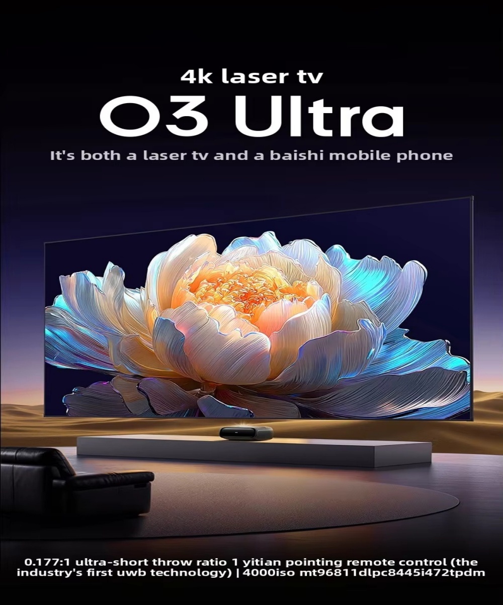 JMGO O3 Ultra Laser Projector,